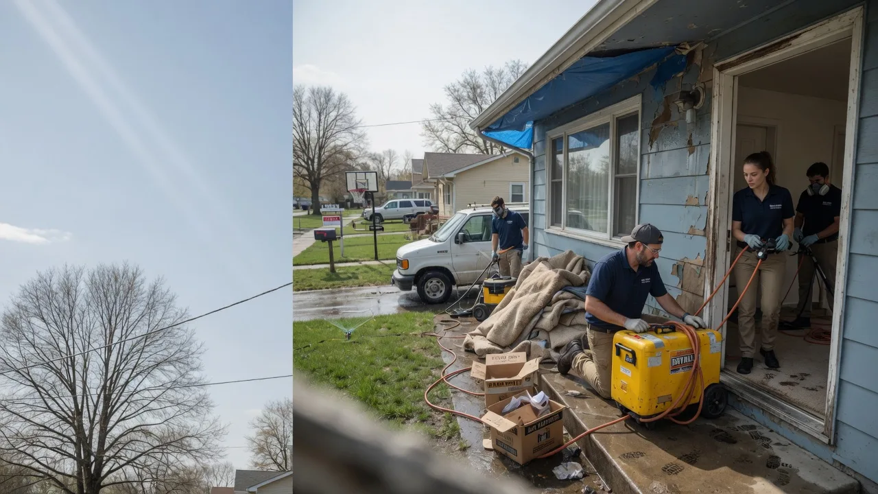 Basement Flood Cleanup in Luckey, OH near me